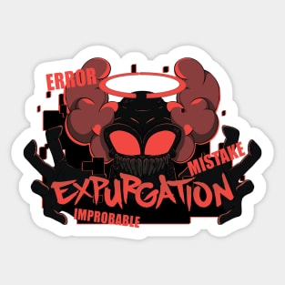 fnf madness combat tricky EXPURGATION art ( dark version ) Sticker